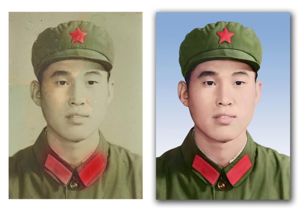 东成镇破损照片修复-18